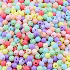 Beadtopia X5 Multicolor Small Beads Bracelet Organizer Charms 720 Pcs Total New